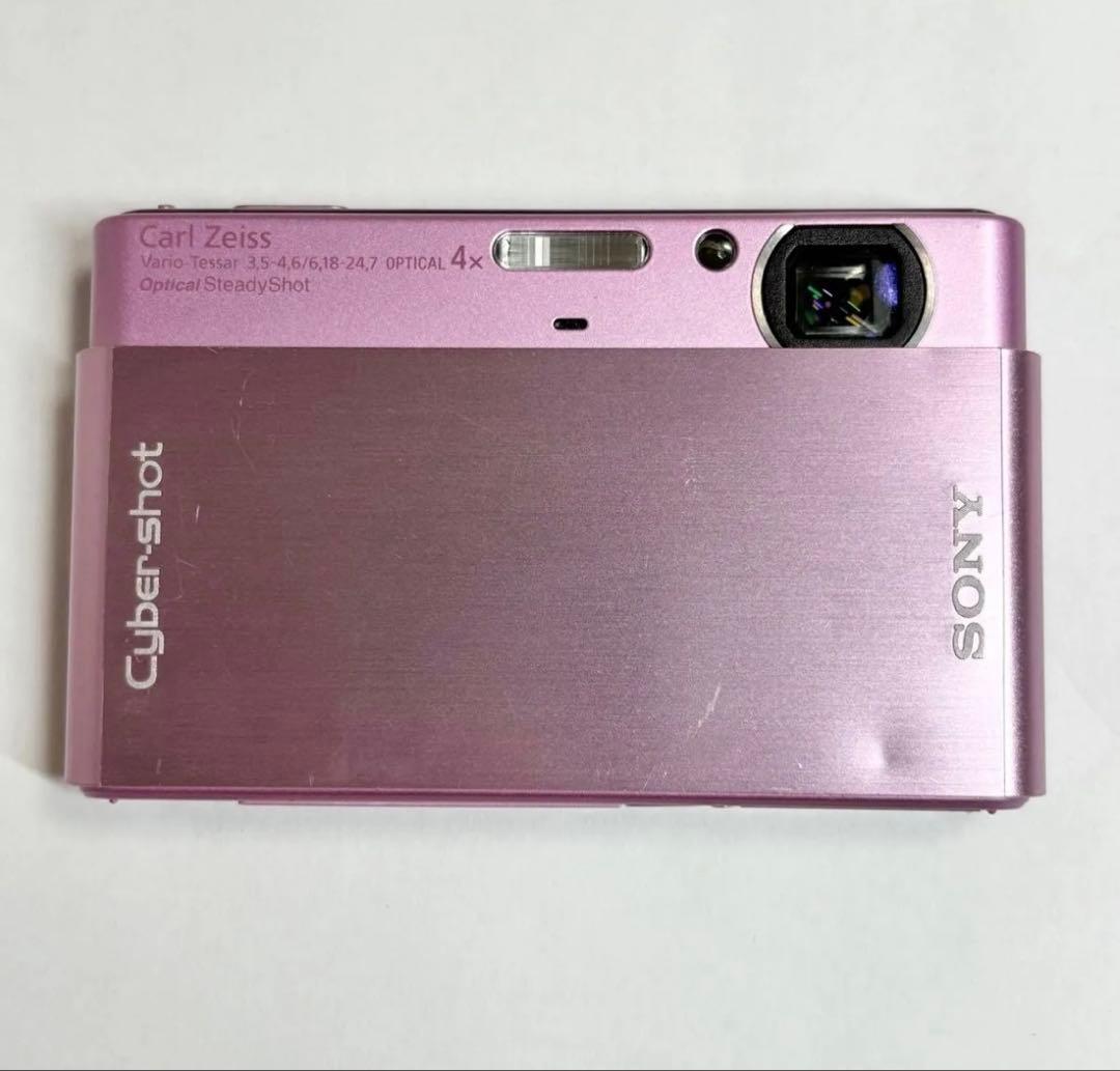 SONY Cyber-Shot DSC-T77 ピンク デジカメ コンパクト