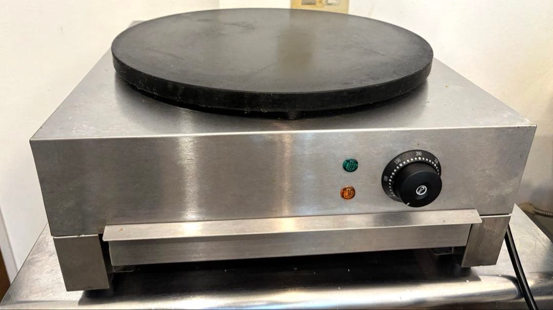 【送料込み】クレープメーカー　器具付き　業務用