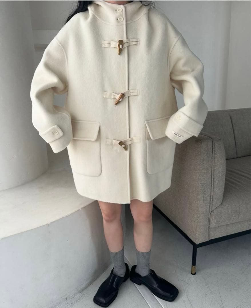 12/7までお値下げ！ ！【lawgy】ダッフルコート　ウール