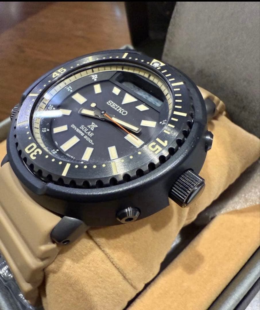 SEIKO PROSPEX ソーラー　 ダイバーズウォッチ SBEQ007