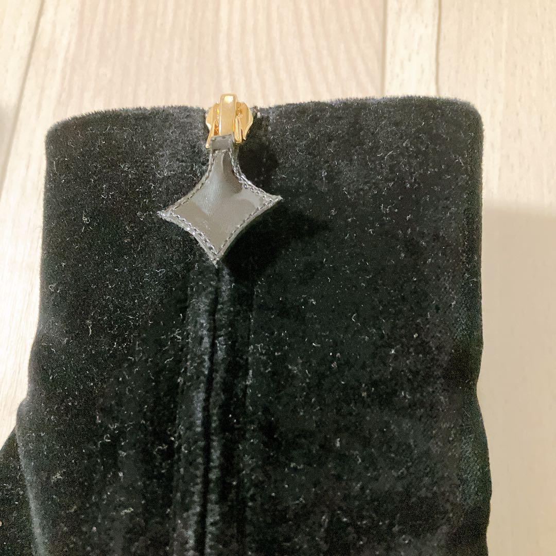 ルイヴィトン アンクルブーツ　ブラック　スタッズ 36.5 黒　極美品