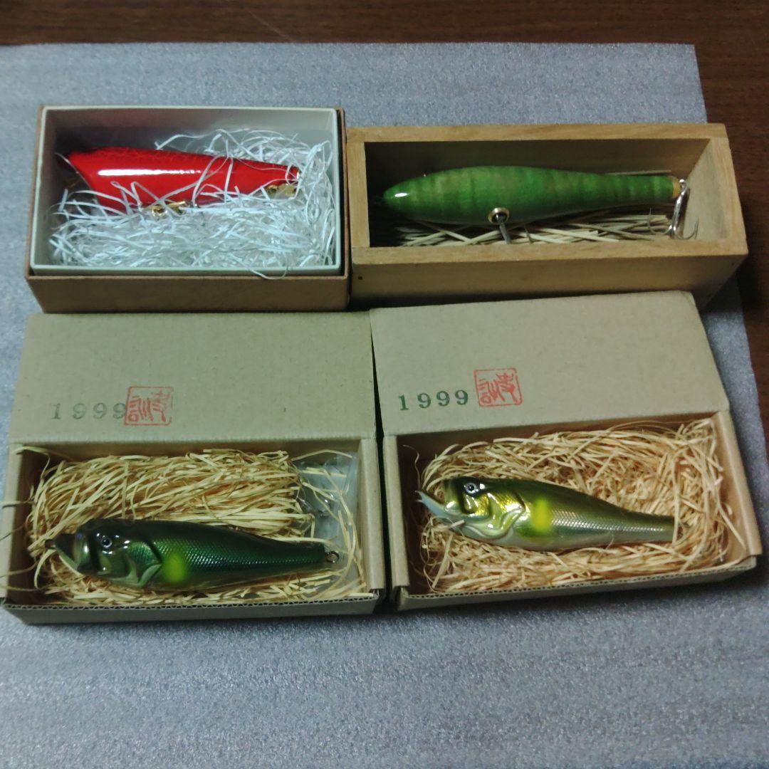 黒鱒 ランカーズクラブ Co-Bass1999　オールドルアー　バルサ