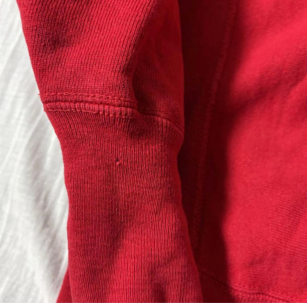 80s IOWA チャンピオン　リバースウィーブ Champion 赤　2段