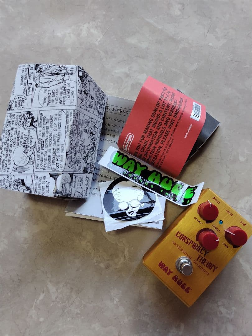 美品 WAY HUGE ウェイヒュージ CONSPIRACY THEORY