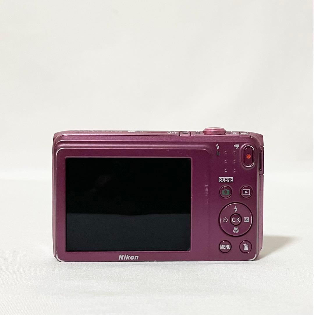 【完動品】Nikon Coolpix S3700 デジタルカメラ 動作確認済み