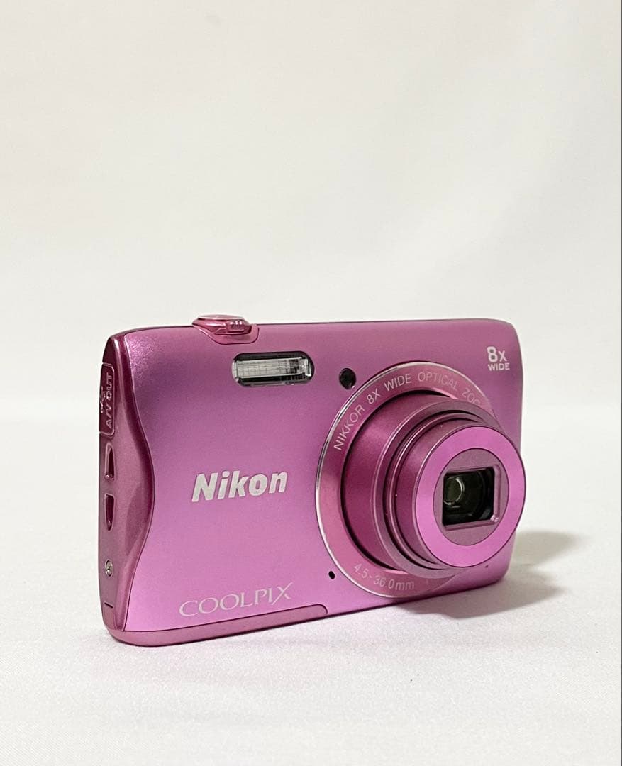 【完動品】Nikon Coolpix S3700 デジタルカメラ 動作確認済み