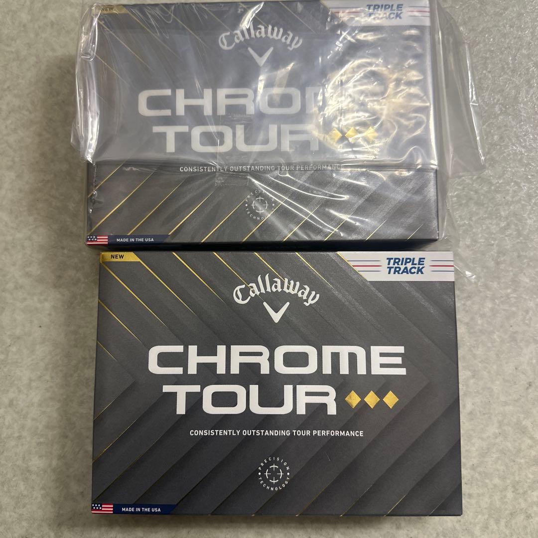 Callaway Chrome Tour ゴルフボール 2箱