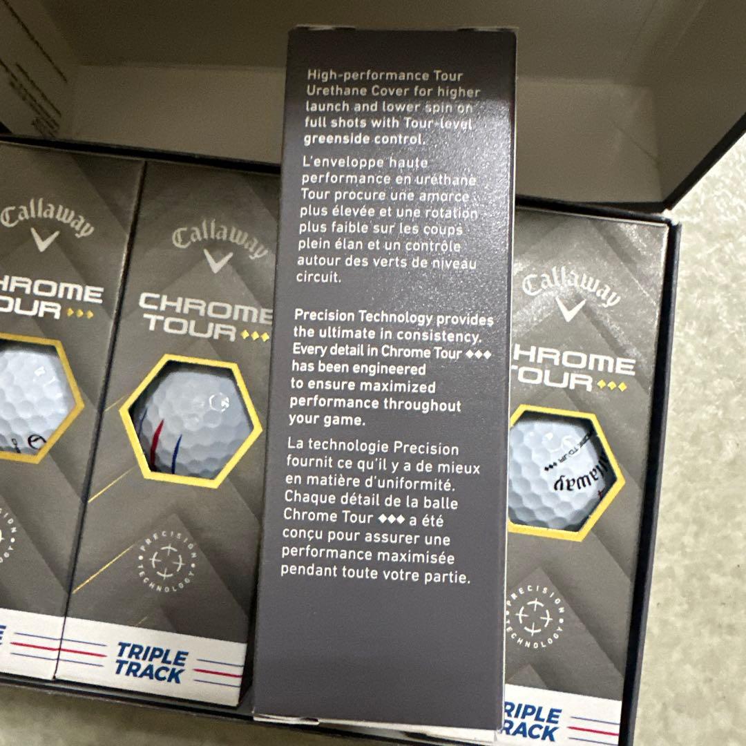Callaway Chrome Tour ゴルフボール 2箱