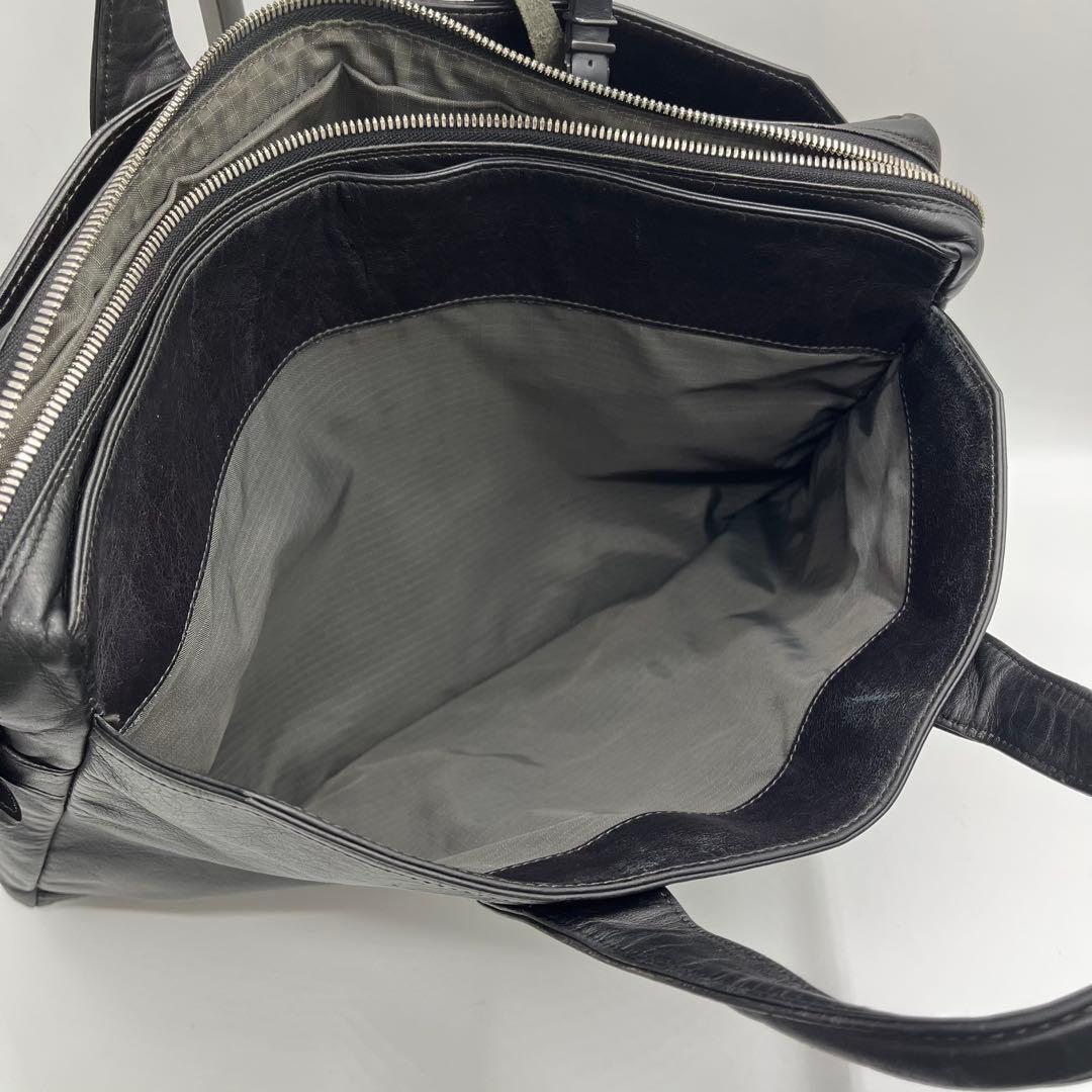 【希少】PORTER タウゼン オールレザー ブリーフケース　ビジネスバッグ　黒
