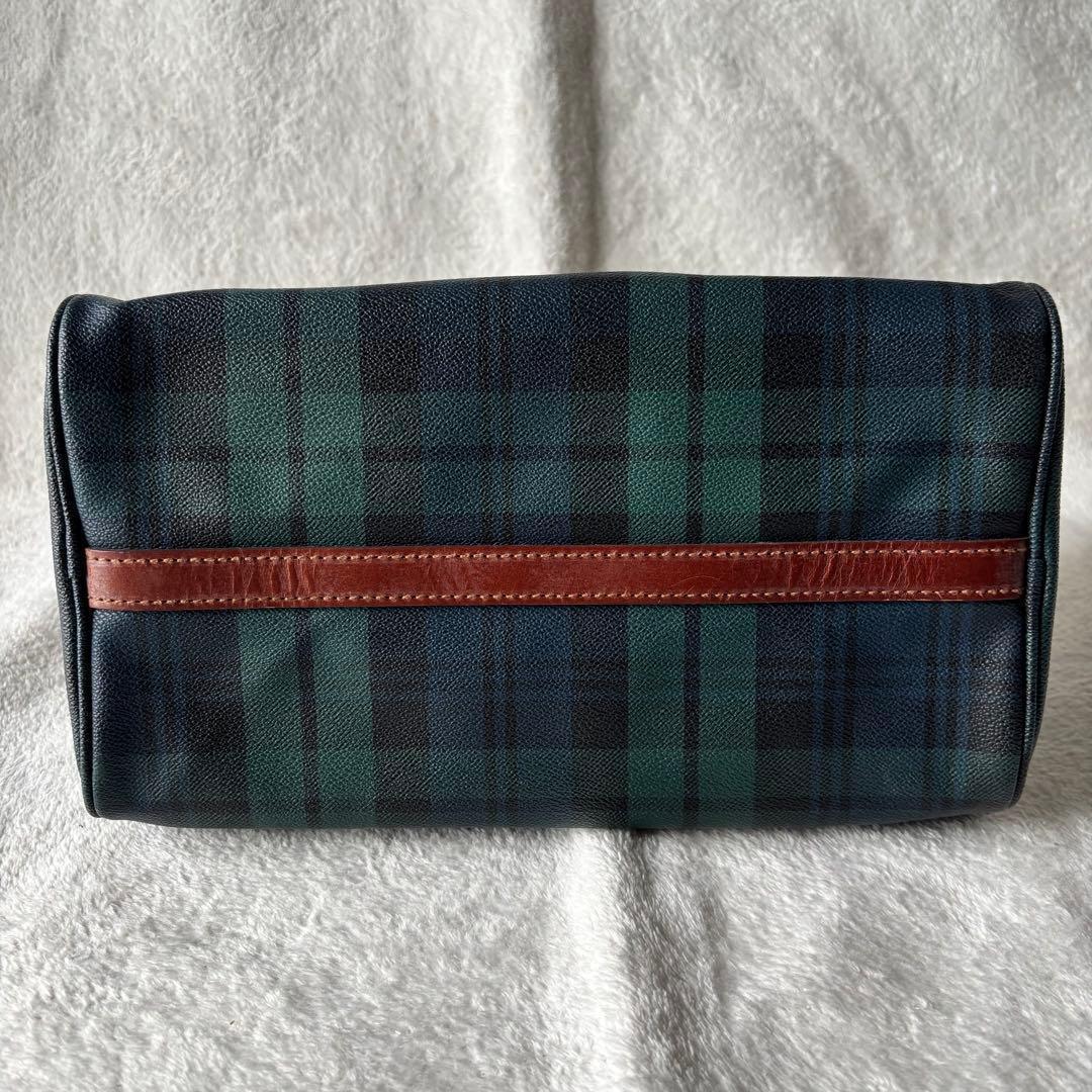 ✨️美品✨️ ポロラルフローレン ミニボストンバッグ グリーン PVCレザー 緑