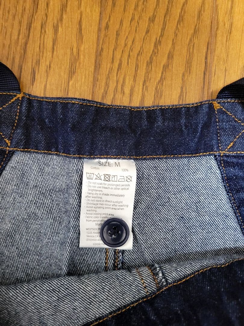 Cookman デニム オーバオール クックマン フィッシャーマン つなぎ