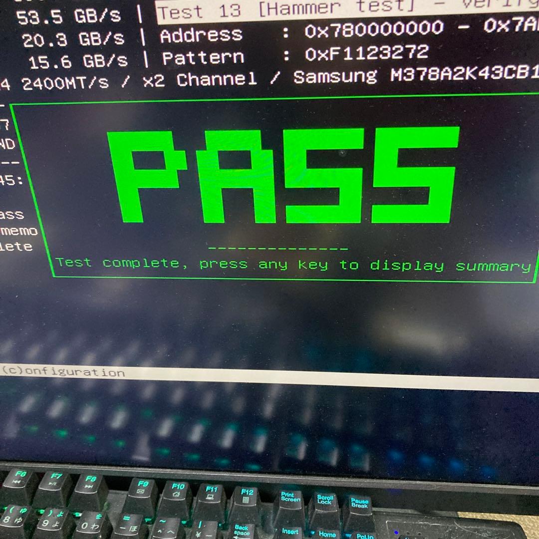 【Memtest済】Samsung 16GB×2 32GB DDR4-2400T