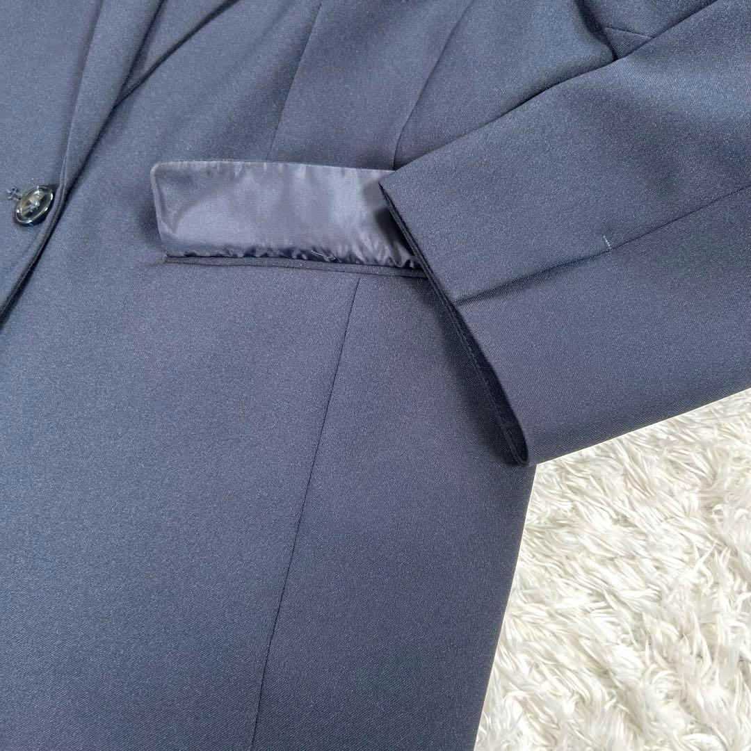 【大きいサイズ 4L】　RUIRUE BOUTIQUE　パンツスーツ　紺