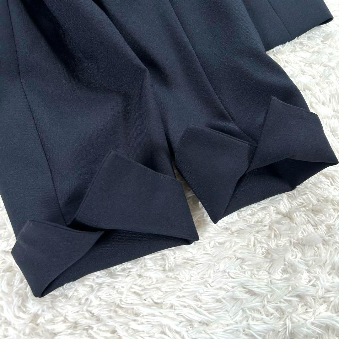 【大きいサイズ 4L】　RUIRUE BOUTIQUE　パンツスーツ　紺