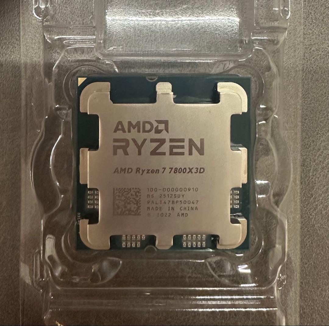 AMD Ryzen 7 7800X3D りっくん