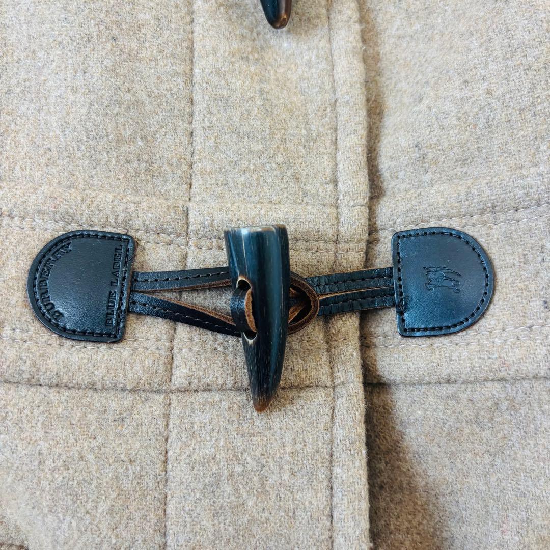 バーバリー ダッフルコート ノバチェック フード　ベージュ 40 Lサイズ