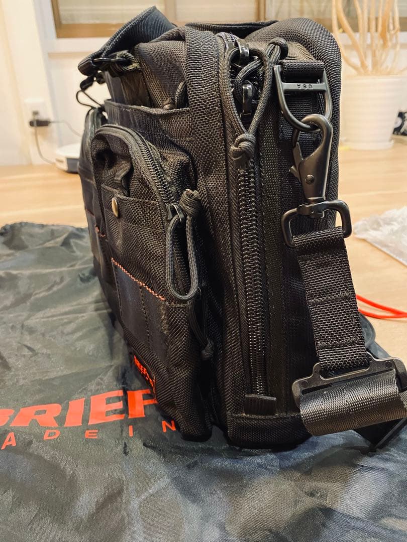 BRIEFING ビジネスバッグ ブラック　購入時の保存袋付き