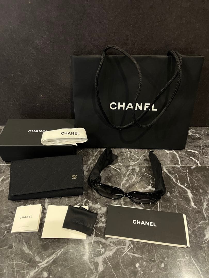 CHANEL シャネル アイウェア カメリア ハート サングラス