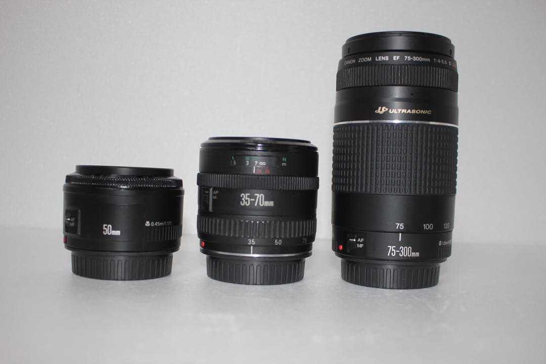 極上品☆canon kiss x9 標準&望遠&単焦点トリプルレンズセット