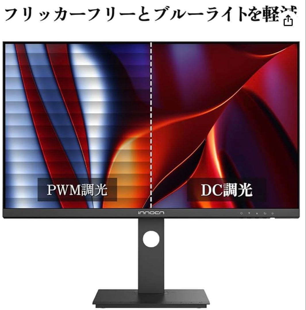 4k 27インチUSB-C 65W対応モニター HDR400