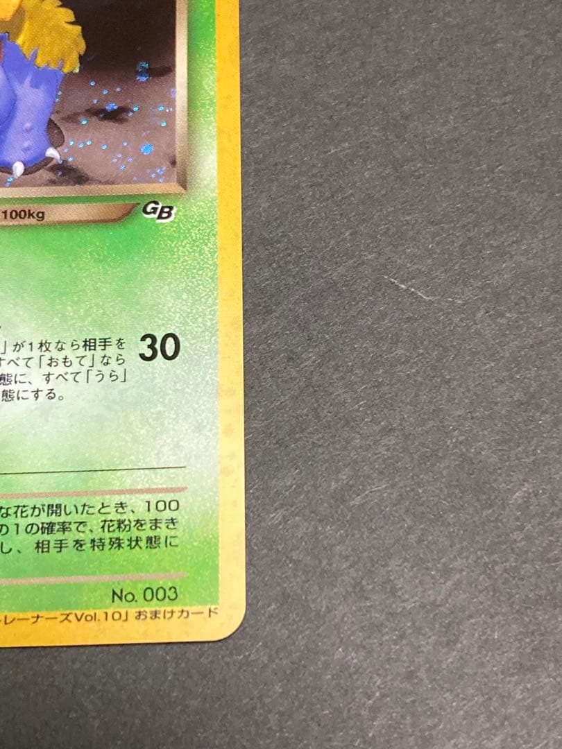 【旧裏】美品　わるいフシギバナ トレーナーズVol.10 おまけカードPROMO