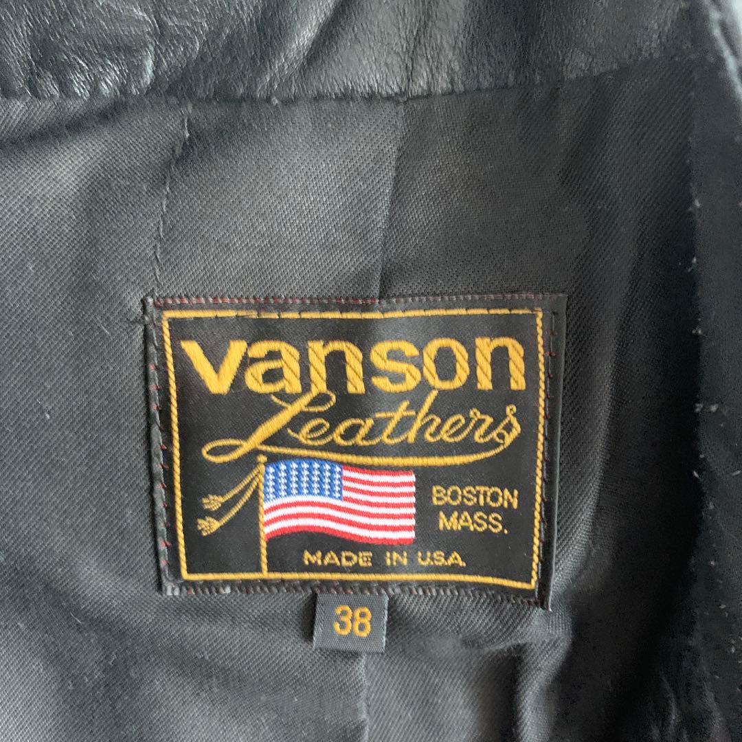 vanson シングルライダース