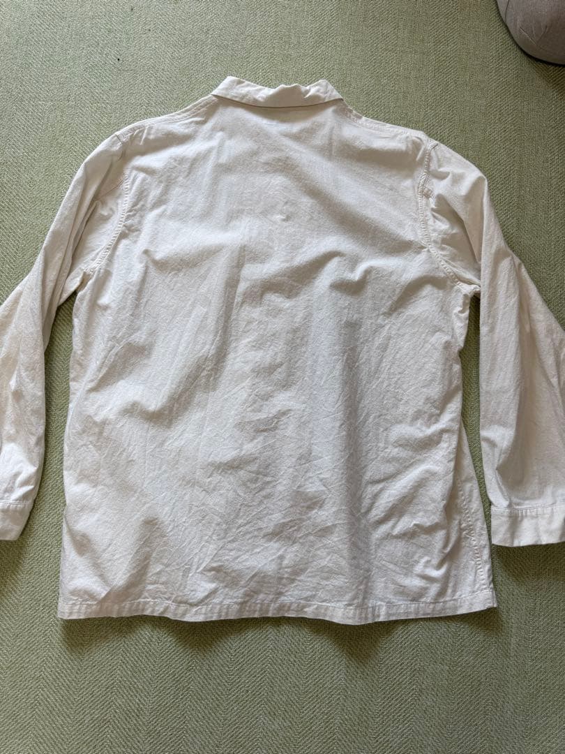 Sans Limite シーチングパジャマシャツ 2 生成り 美品