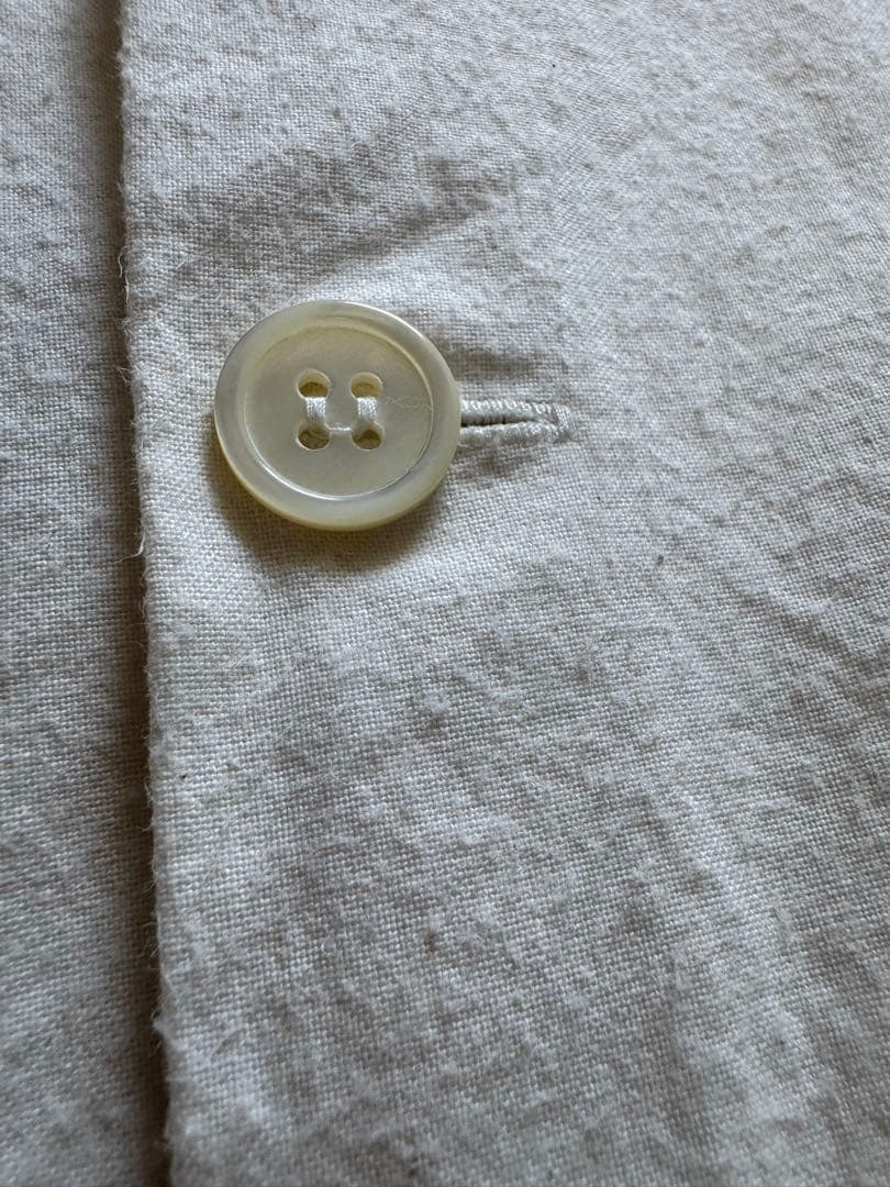 Sans Limite シーチングパジャマシャツ 2 生成り 美品