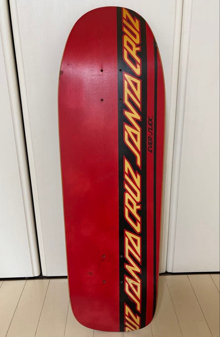 SANTA CRUZ EVER-SLICK デッキ レッド