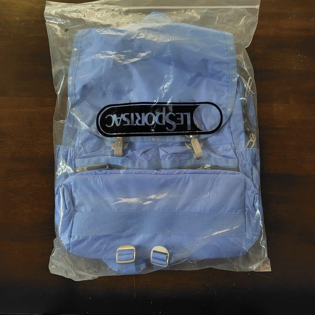 LeSportsac レスポートサック リュック ナイロン軽量 ブルー 未使用
