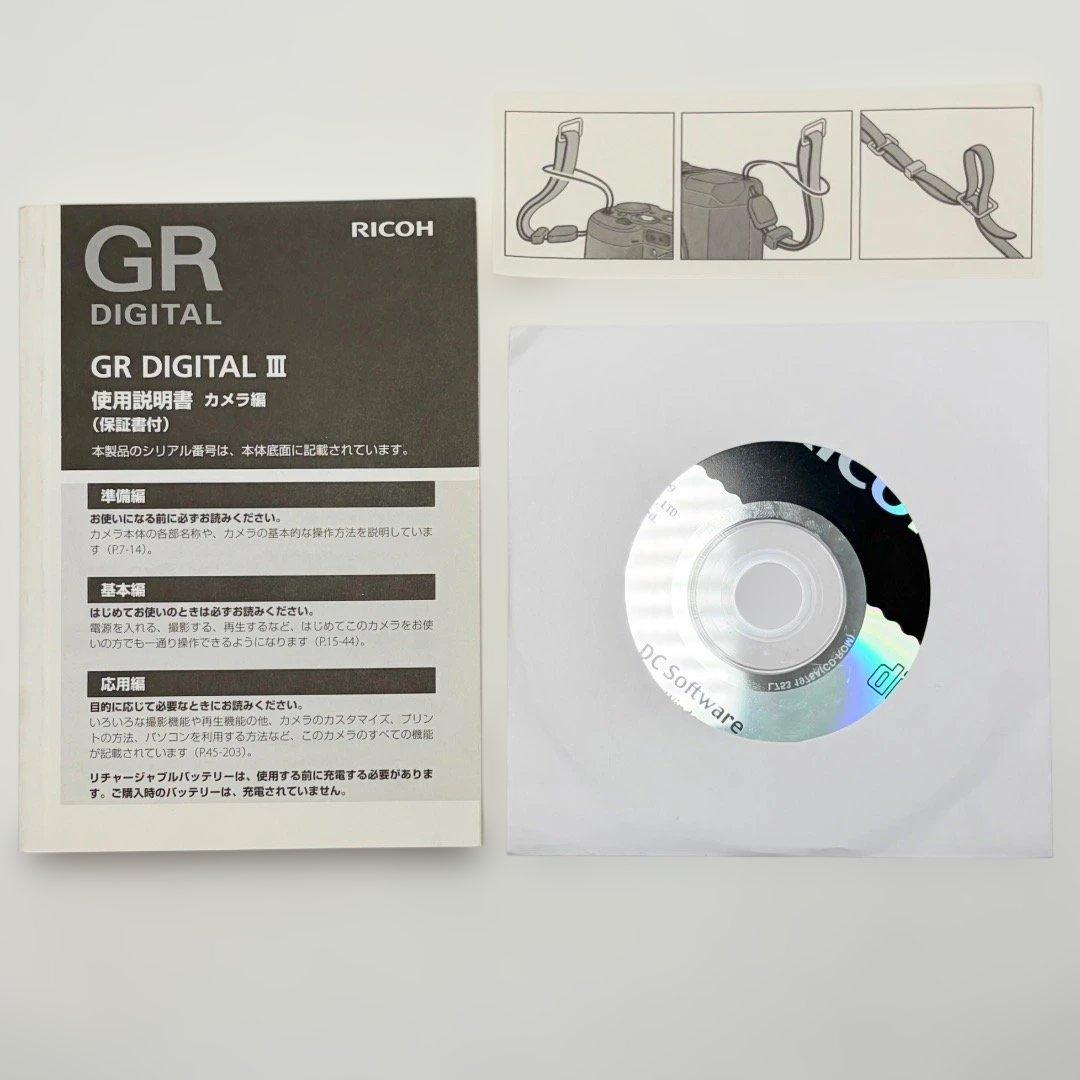 RICHO GR DIGITAL III リコー grスリー デジタル gr3