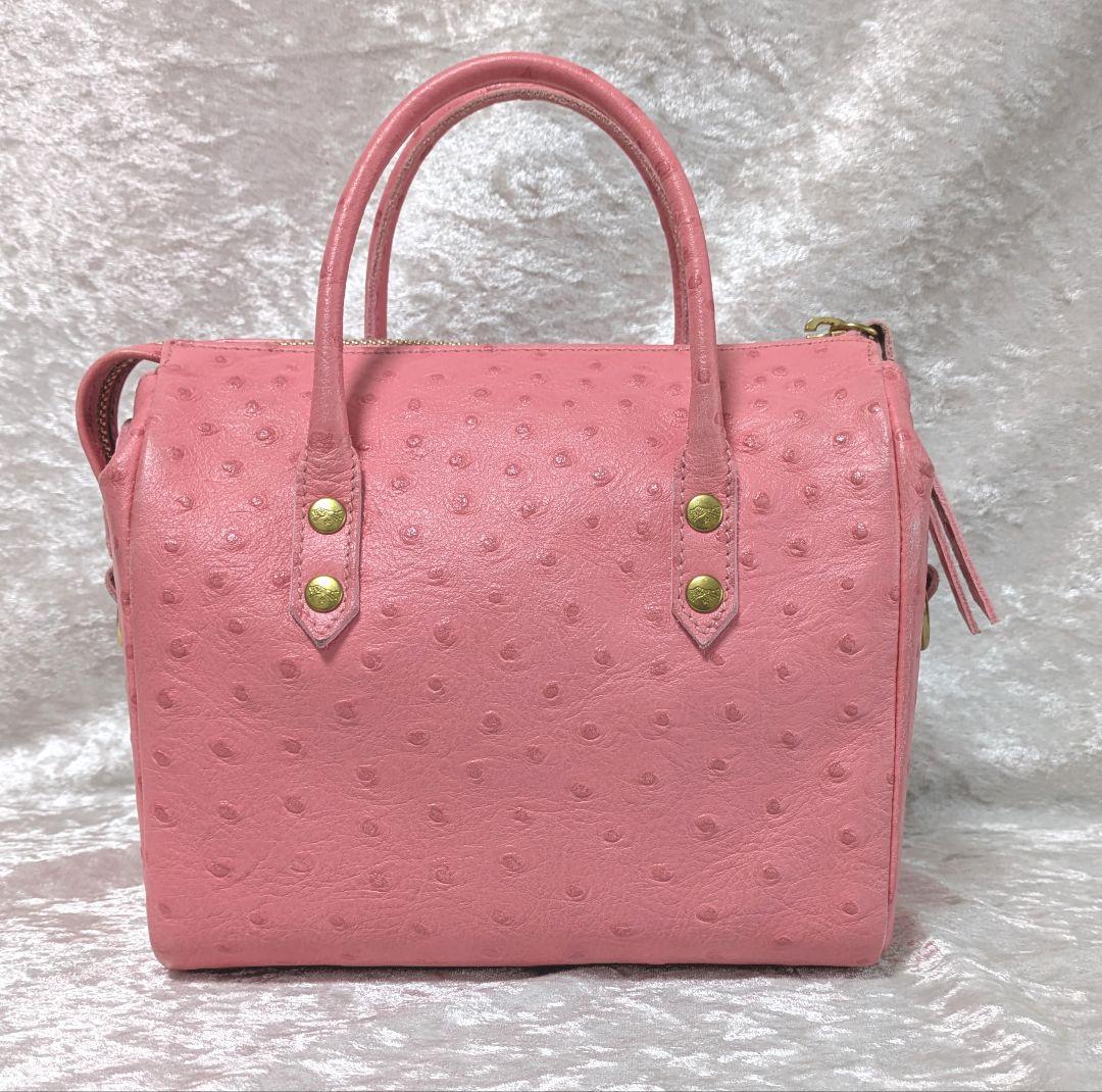 お値引可/イルビゾンテ/ボストンバッグ/ピンク