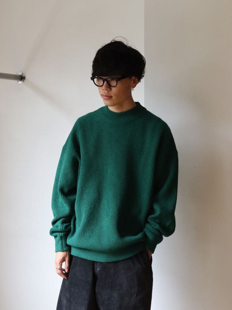 完売品　crepuscule / ONLY ARK別注 Moc Neck L/S