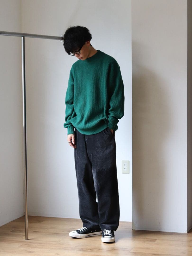 完売品　crepuscule / ONLY ARK別注 Moc Neck L/S