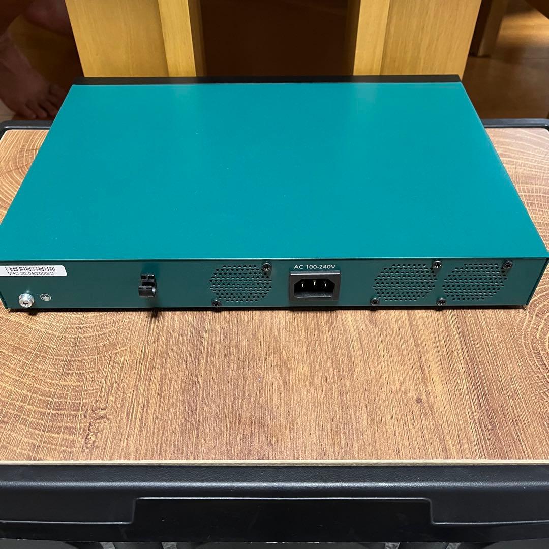 【通電確認】switch-M12PWR PN231299 PoEスイッチングハブ