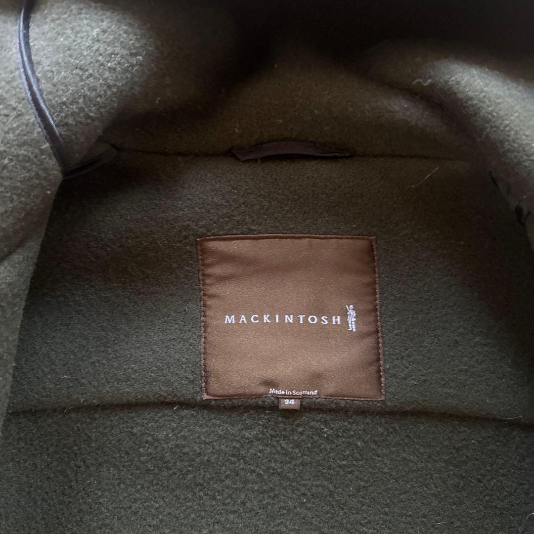 MACKINTOSH希少オリーブグリーン 英国製ダッフルコート