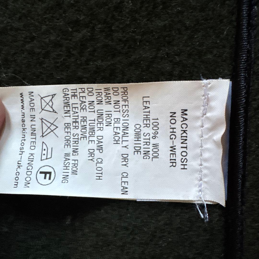 MACKINTOSH希少オリーブグリーン 英国製ダッフルコート