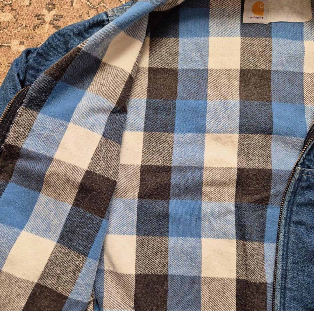 Carhartt カーハートアクティブジャケットデニムパーカーブルゾン