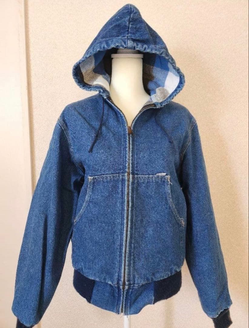 Carhartt カーハートアクティブジャケットデニムパーカーブルゾン