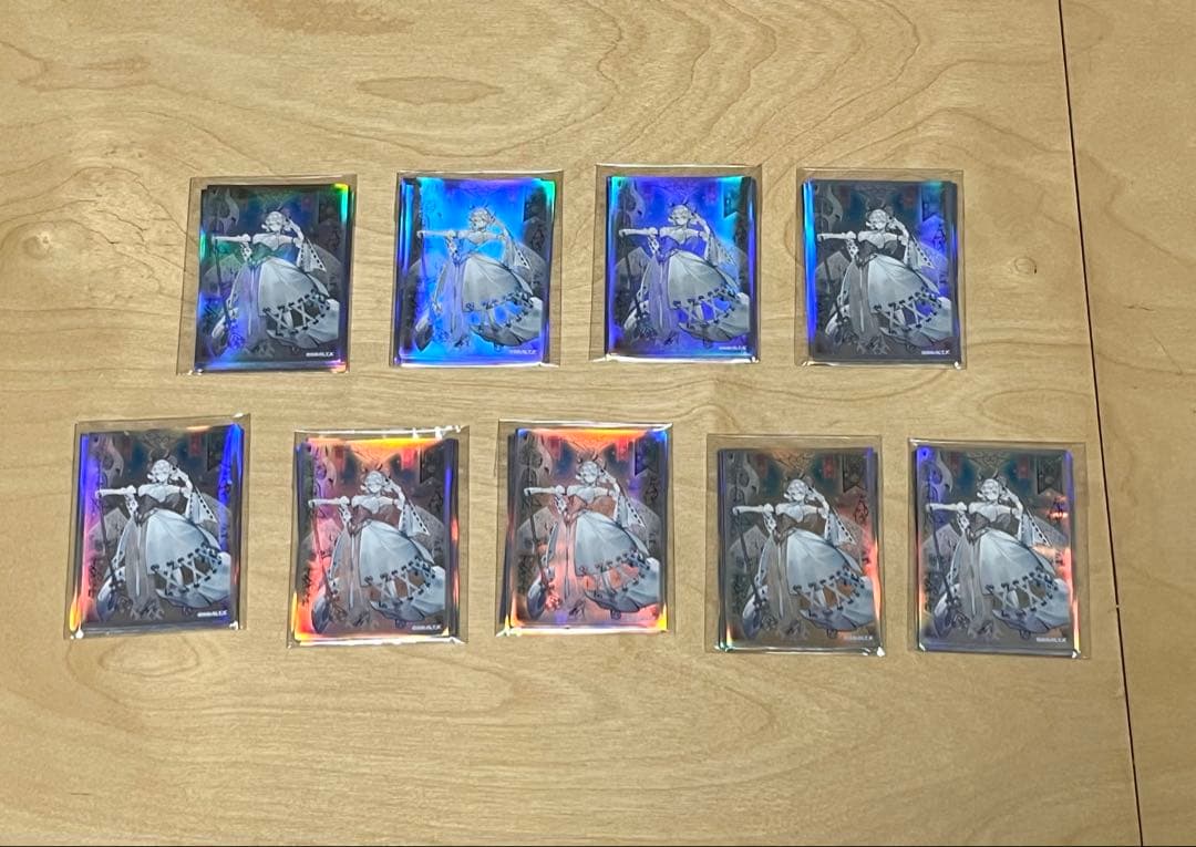 まとめ売り　白銀の城のラビュリンス　プレイマットとスリーブ90枚セット