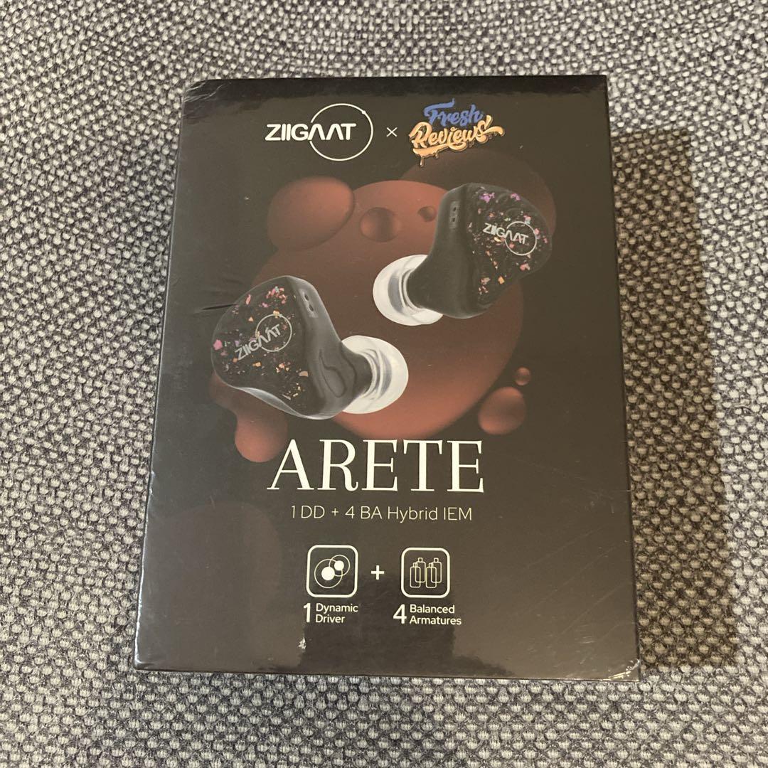 未開封未使用　ZiiGaat ×Fresh Reviews Arete　イヤホン