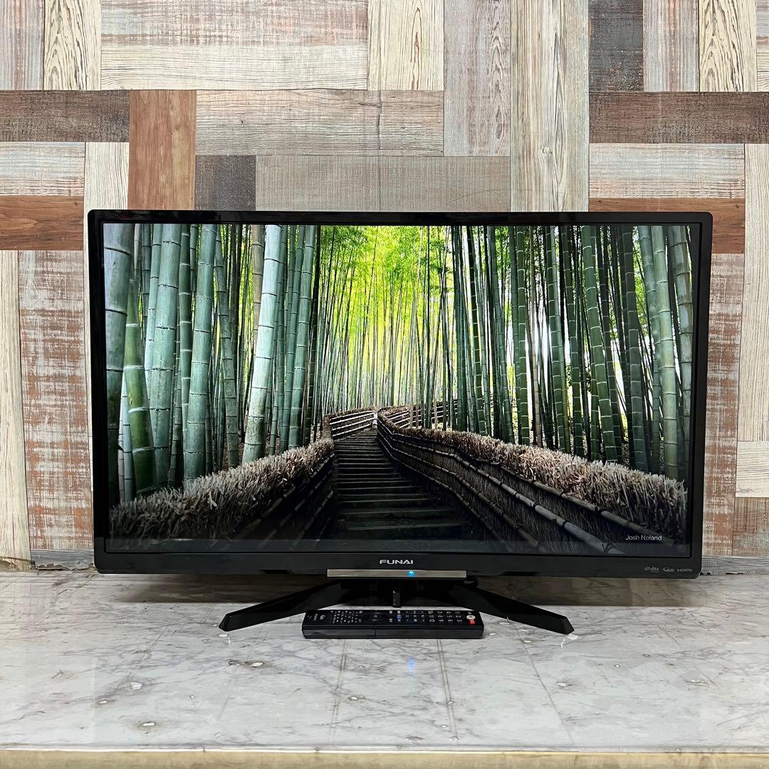 s719さん専用全国送料込フナイ32V型液晶テレビ録画機能付。見ながら録画も可能