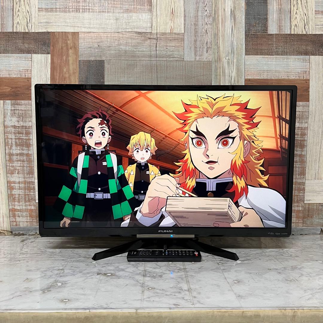 s719さん専用全国送料込フナイ32V型液晶テレビ録画機能付。見ながら録画も可能