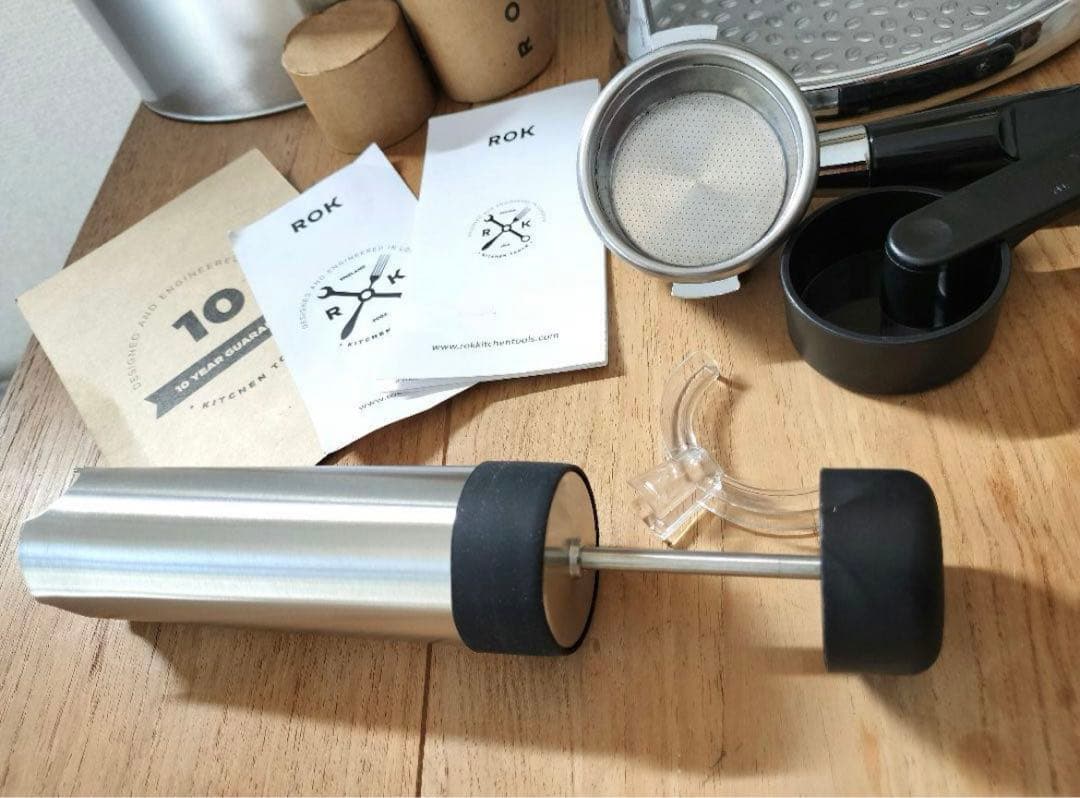 ROK espresso 手動 エスプレッソマシン