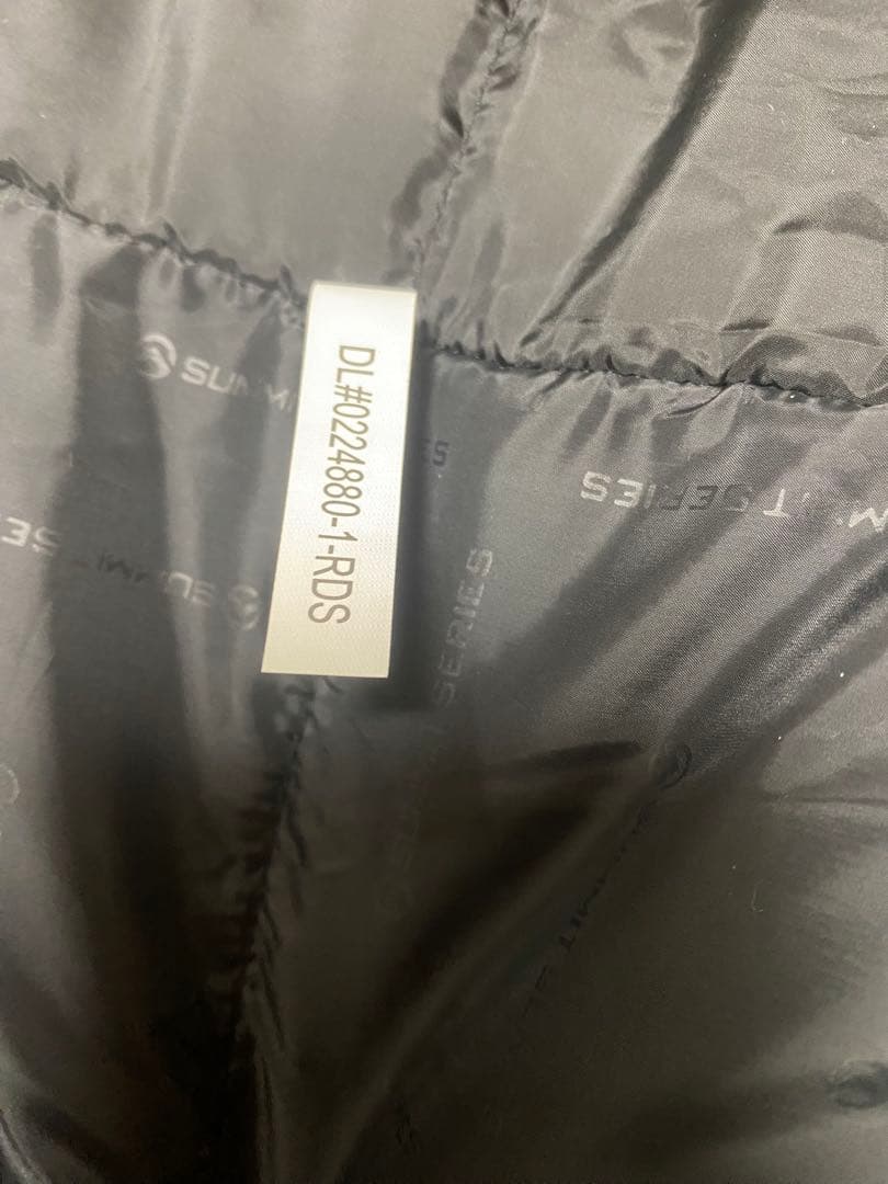 【タグ付THE NORTH FACE サミットロングダウン L 黒NC1DQ99