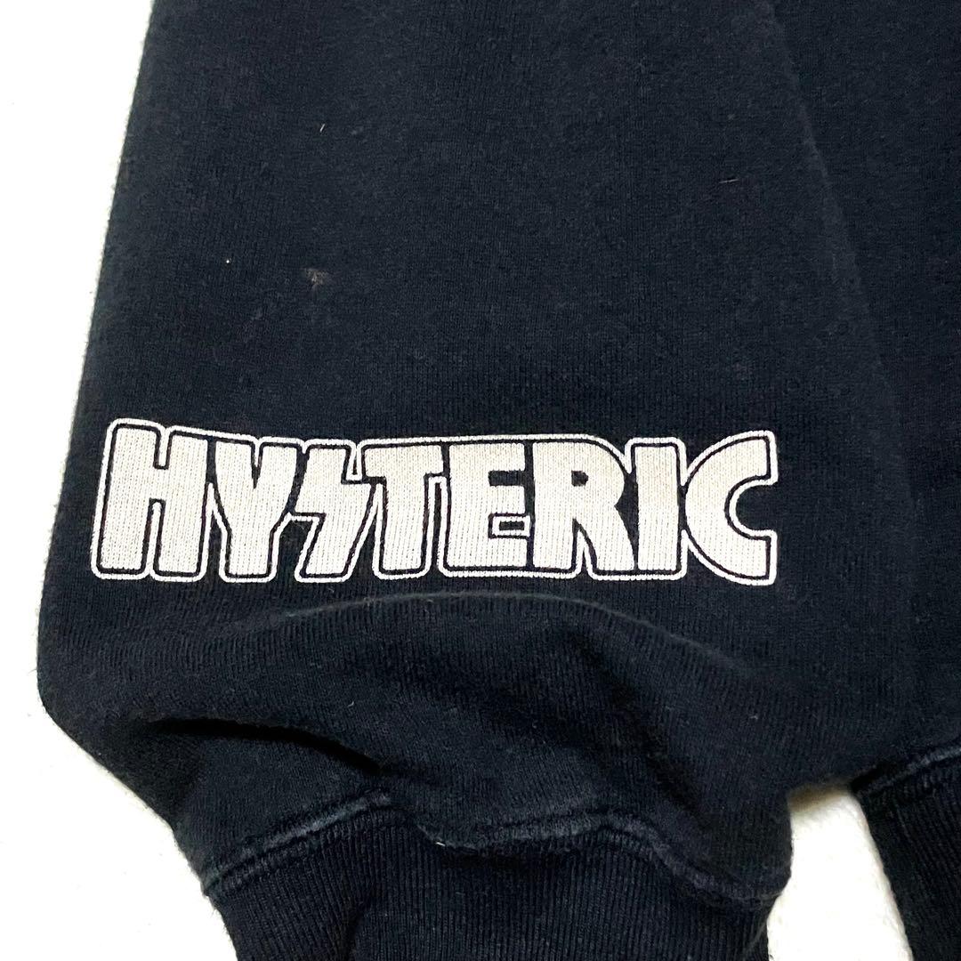 【人気モデル】ヒステリックグラマー ヴィクセンガール 複数ロゴ スウェット M