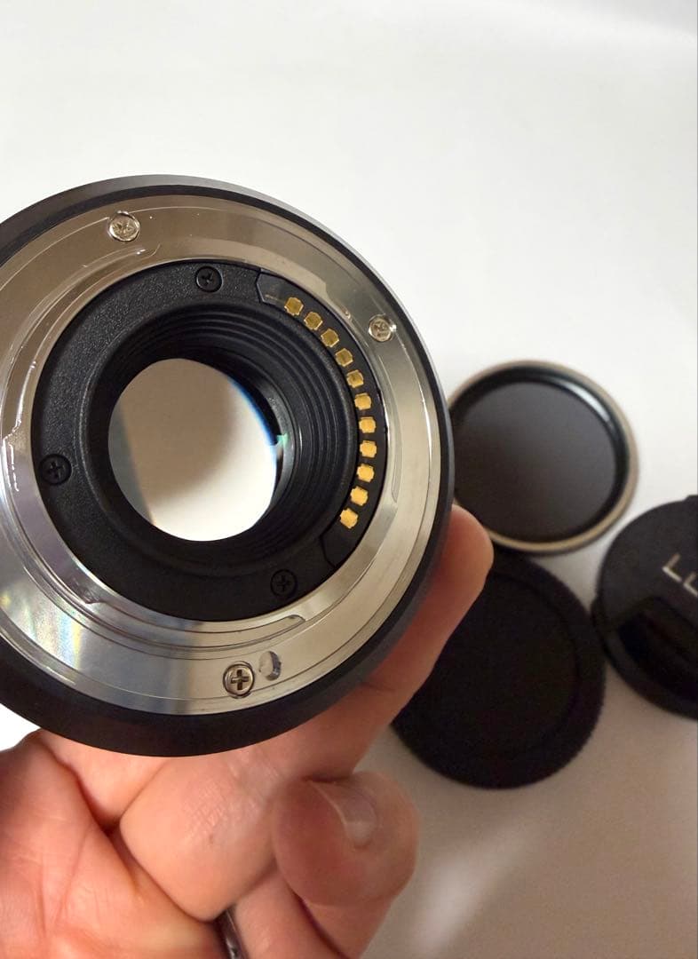 [フード・フィルター付] Panasonic LEICA 25mm F1.4