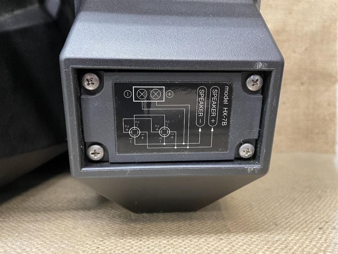 TOA コンパクトアレイスピーカー HX-7B ブラック 1台 動作確認済