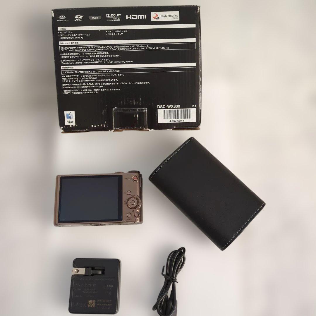 SONY Cyber-shot DSC-WX300 カメラケース(NIKON製)