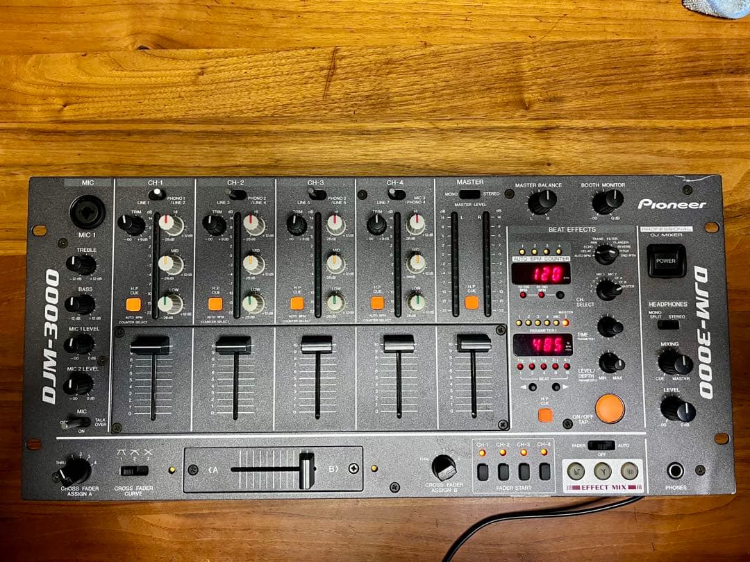 メンテナンス済み　Pioneer DJM-3000 DJミキサー